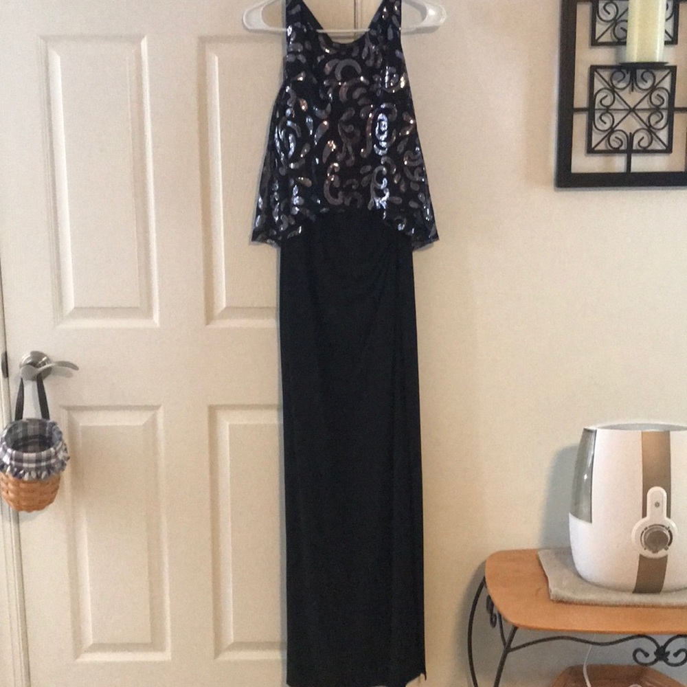 Chaps long evening gown